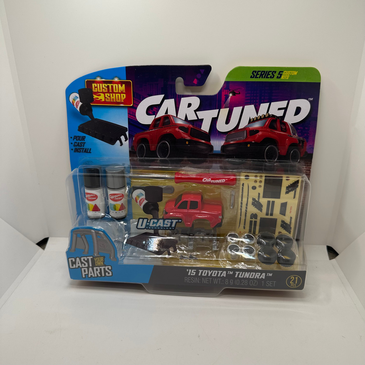 Car Tuned 1:64 Custom Shop Castworks 15 Toyota Tundra Series 5 