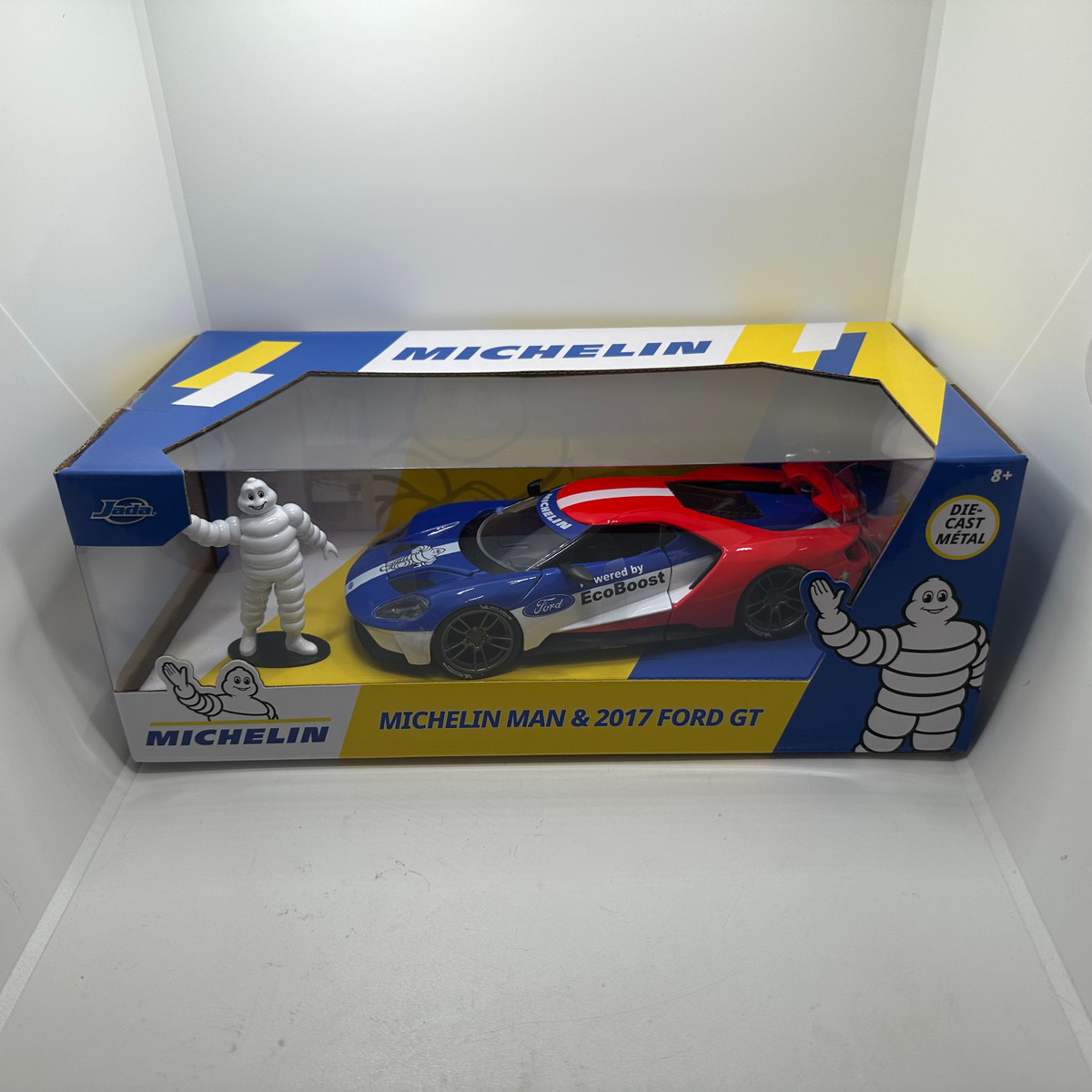 Jada 1/24 Hollywood Rides Michelin Man & 2017 Ford GT 