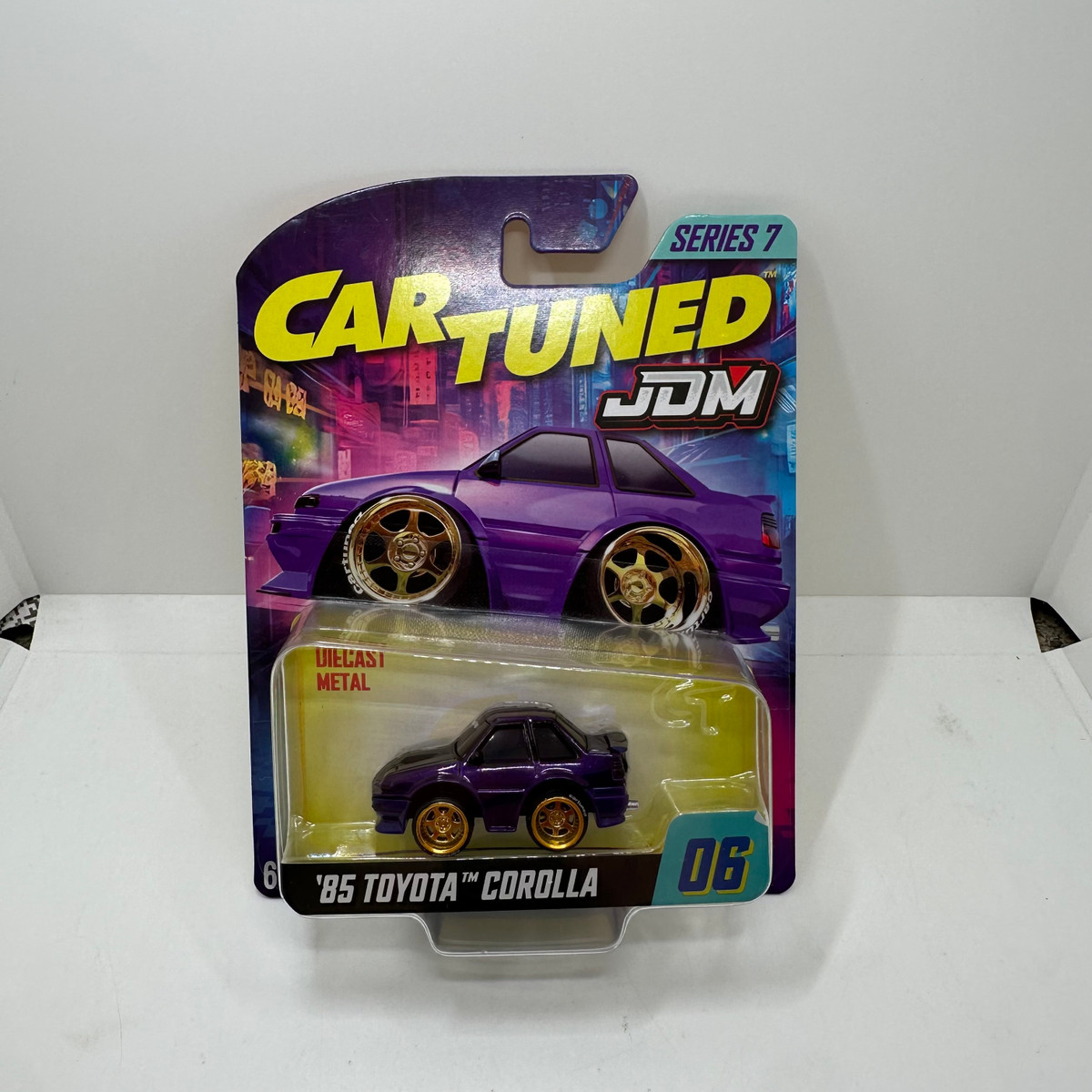 Car Tuned 1/64 JDM 85 Toyota Corolla Series 7 