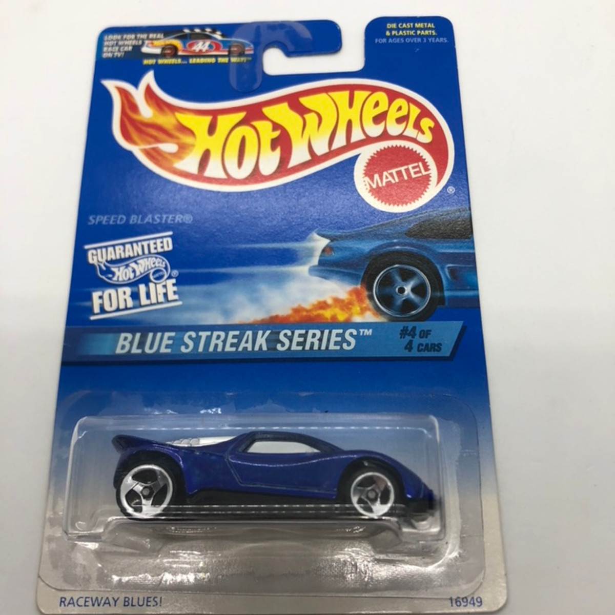 1997 Hot wheels Blue Streak Series Speed Blaster