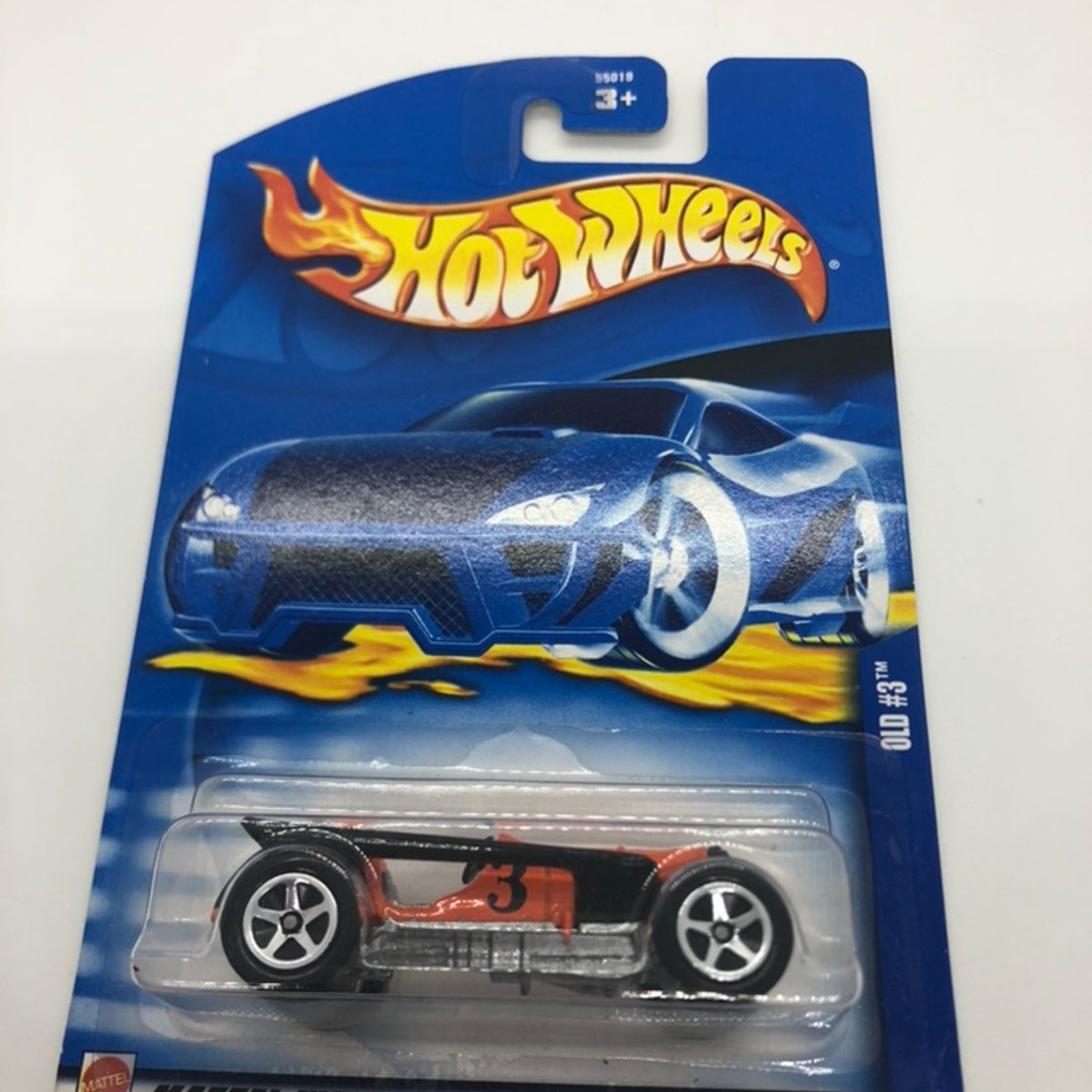 2002 Hot wheels Old # 3 Painted Base Version