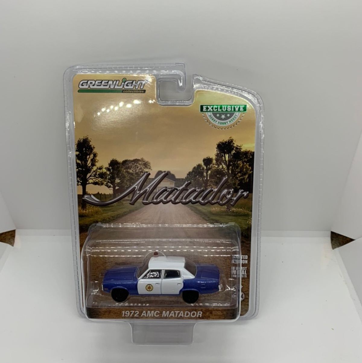 Greenlight Colonial City Police 1972 AMC Matador Hobby Exclusive 