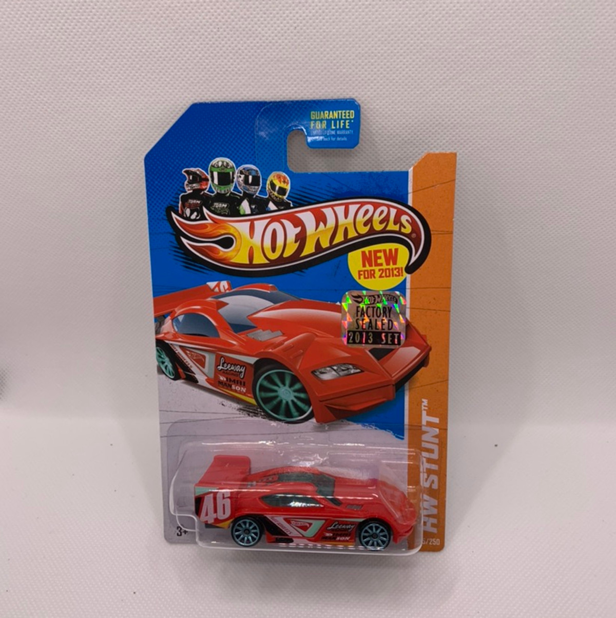 2013 Hot wheels Time Tracker Red Version With Factory Set Sticker 