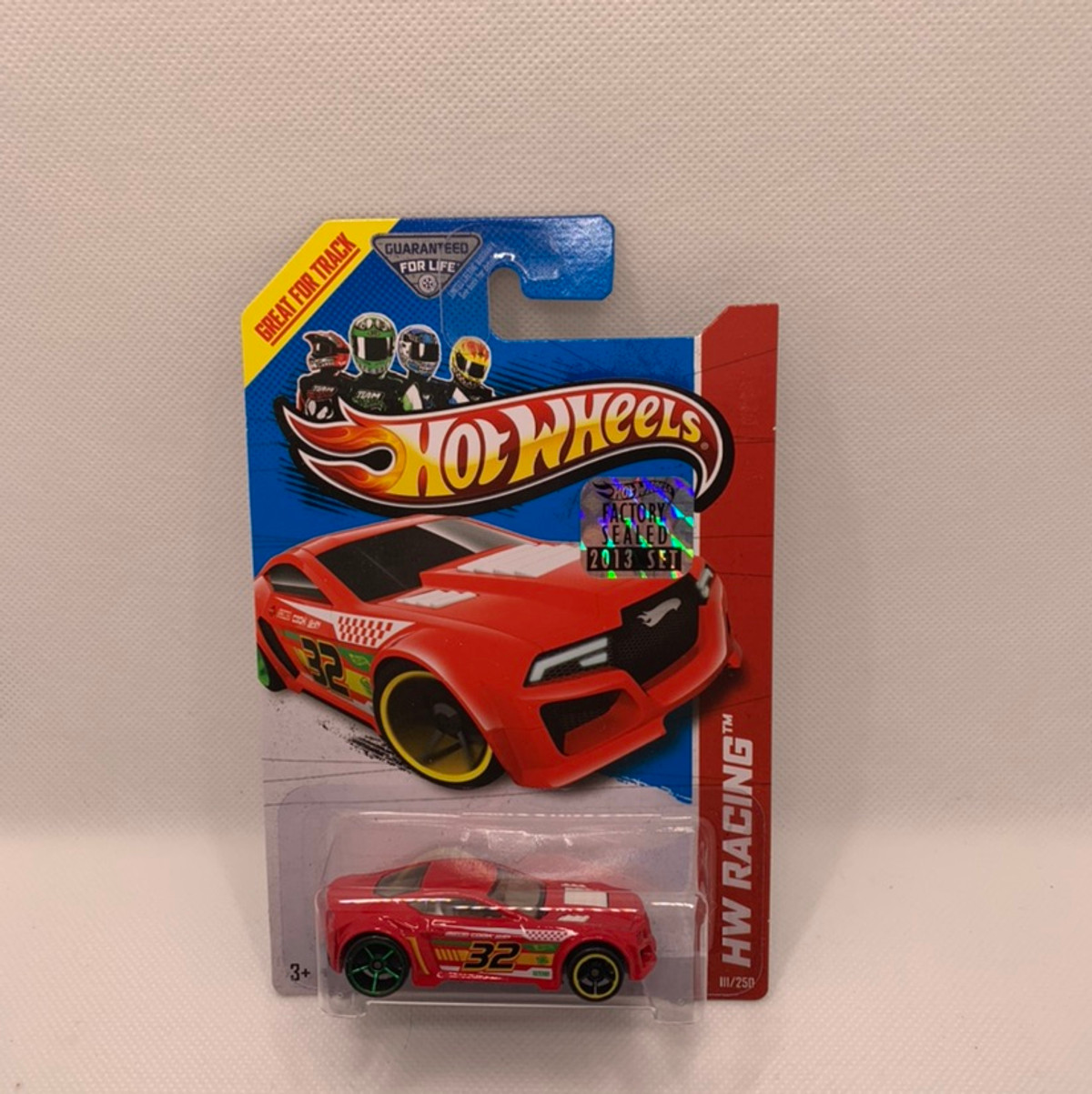 2013 Hot wheels Torque Twister Red Version With Factory Set Sticker 