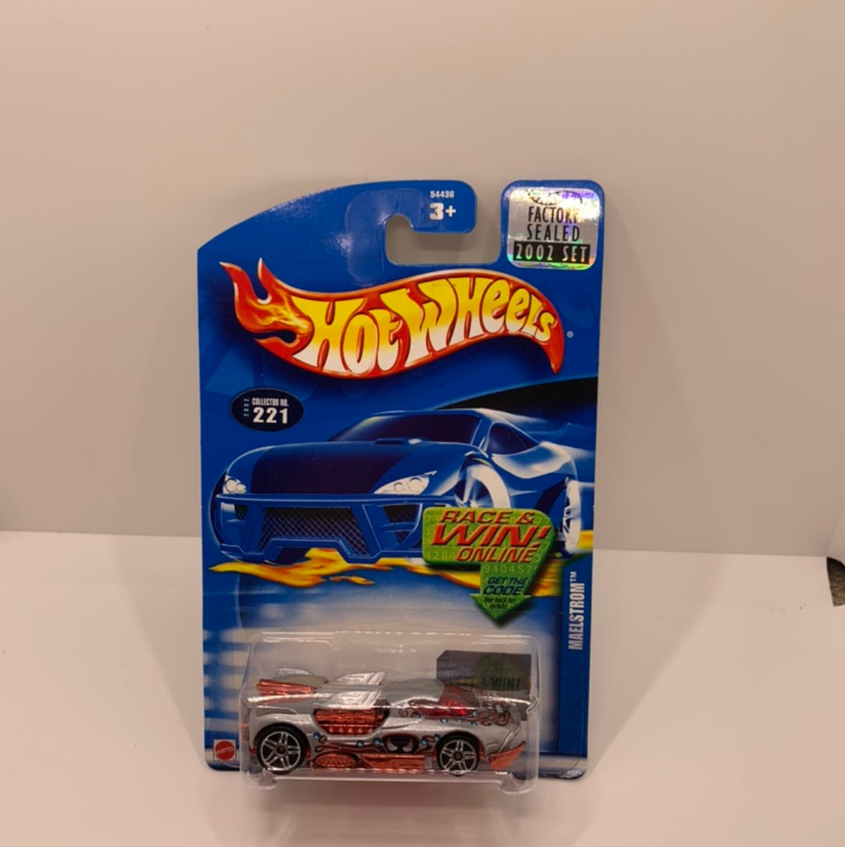2002 Hot wheels Maelstrom With Factory Set Sticker 