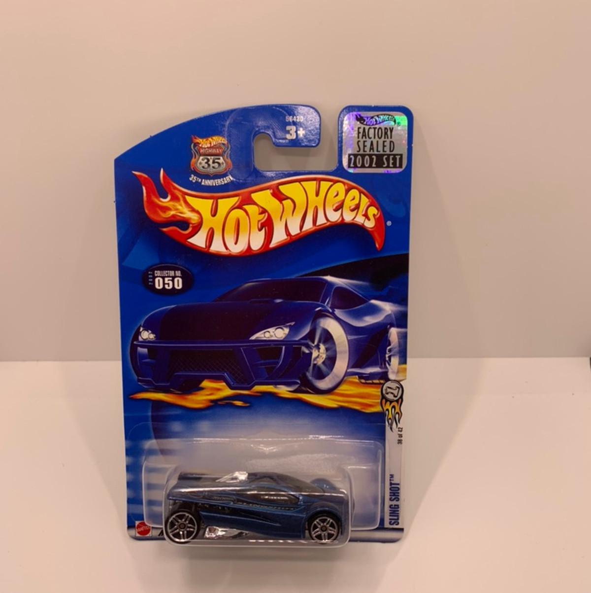 2002 Hot wheels First Editions Sling Shot With Factory Set Sticker 