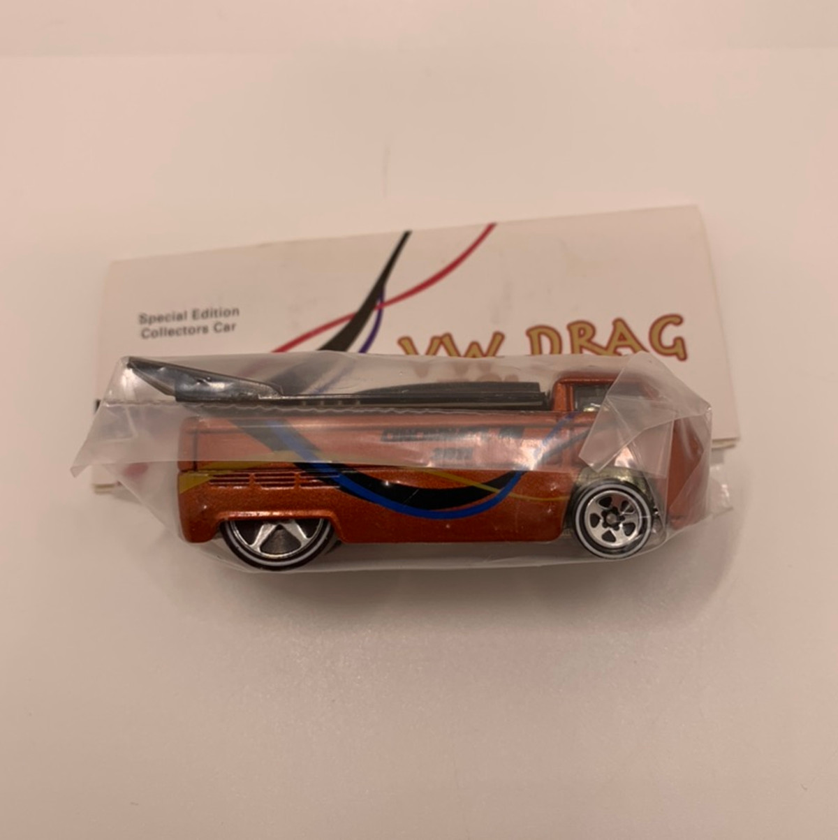 2011 Hot wheels 11TH Collectors Nationals Staff Poker Bingo Vw Drag Truck Bronze Version 70 Produced 