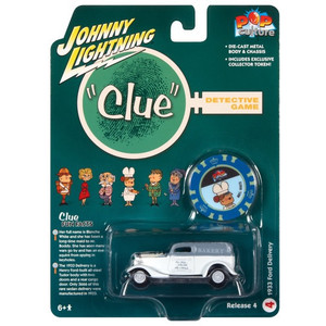 2022 Johnny Lightning Pop Culture Clue 1933 Ford Delivery Release 4 