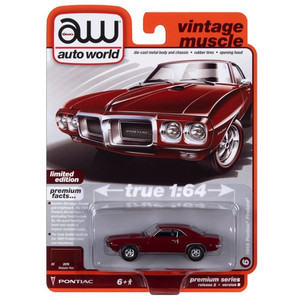 2023 Auto World Vintage Muscle 1969 Pontiac Firebird Release 2 Version B