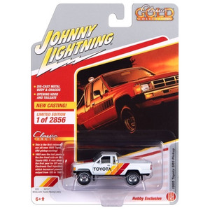 2024 Johnny Lightning Classic Gold Collection 1985 Toyota SR5 Pickup Hobby Exclusive Special Edition Limited Stock Available 