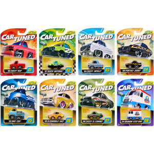 2025 Car Tuned 1:64 Hobby Exclusive Set Of 8 Vehicles Series 4 