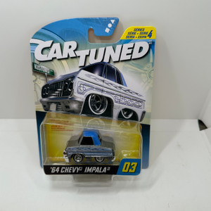 2025 Car Tuned Hobby Exclusive 1964 Chevrolet Impala SS Kustom In White Series 4 