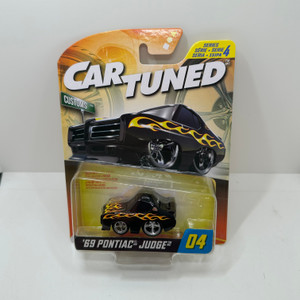 2025 Car Tuned Hobby Exclusive 1969 Pontiac GTO Custom In Black Series 4