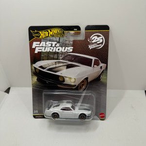 2026 HOT WHEELS 25TH ANNIVERSARY FAST & FURIOUS PREMIUM 69 FORD MUSTANG BOSS RELEASE N