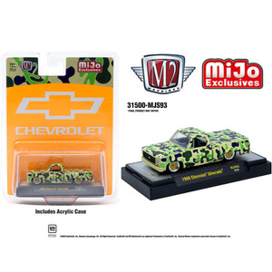 M2 Machines 1:64 1980 Chevrolet Silverado Custom – Camouflage – MiJo Exclusives Limited Edition