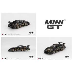 PREORDER: Mini GT 1:64 MAZDA RX-7 LB-Super Silhouette FD-NILES In Black - Blister Carded 