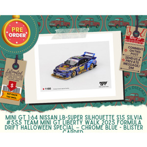 PREORDER: Mini GT 1:64 Nissan LB-Super Silhouette 180SX 2026 TAS