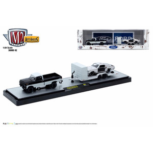 M2 Machines Auto Haulers 1972 Ford F-250 Ranger 4X4 & 1969 Ford Mustang GT 390 Release 92 