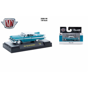 M2 Machines 1:64 Auto Thentics 1958 Plymouth Belvedere Release 106 