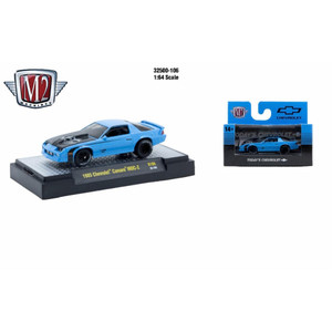 M2 Machines 1:64 Auto Thentics 1985 Chevrolet Camaro IROC-Z Release 106 