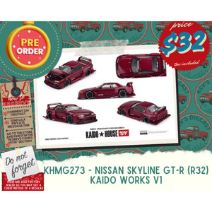 PREORDER: Kaido House x Mini GT 1:64 Nissan Silvia S13-R Kaido