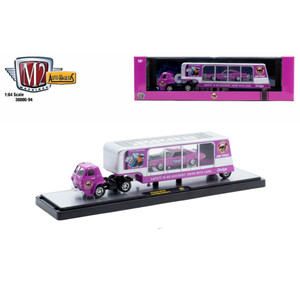 M2 Machines 1:64 Auto Haulers 1970 Dodge L600 COE & 1970 Dodge Challenger T/A Release 84 