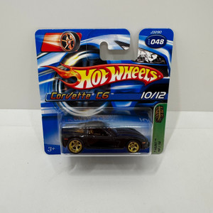 2006 Hot wheels Treasure Hunts Corvette C6 Short Card Hard To Find