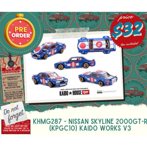 PREORDER: Kaido House x Mini GT 1:64 Nissan Silvia S13-R Kaido