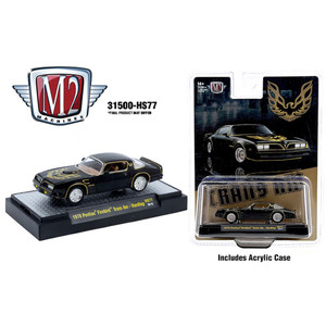 M2 Machines 1:64 1978 Pontiac Trans Am Firebird Special Edition – Black – Hobby Exclusive