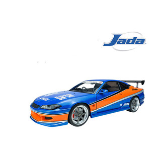 Jada 1/18 Fast & Furious 25th Anniversary 2002 Nissan Silvia S15 Tokyo Drift – In Blue