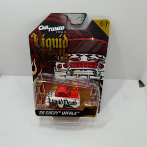 Car Tuned 1/64 Liquid Death 59 Chevy Impala Series 1 