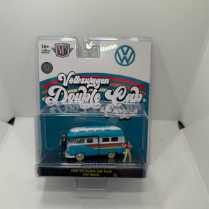 M2 Machines 1/64 Dioramas 1959 Vw Double Cab Truck USA Model Release 22 