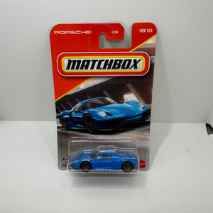 2026 Matchbox 1/64 L Case Porsche 918 Spyder 