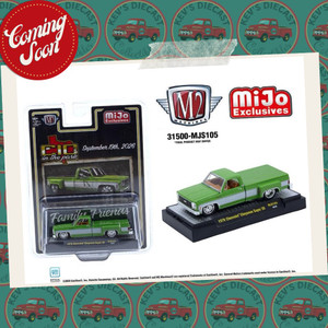 PREORDER/IN TRANSIT : 2026 M2 Machines 1:64 “C10s In The Park” 1978 Chevrolet Cheyenne Super 30 – Two-Tone Green White – Mijo Exclusives ETA WEEK OF OCTOBER 12TH