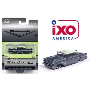 IXO Model 1:64 1957 Chevrolet Bel Air Custom Rod Halloween – Grey – Limited Edition