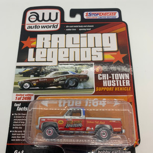 Auto World 1StopDiecast Exclusive Racing Legends 1973 Chevrolet C-10 Chi-Town Hustler Support Vehicle