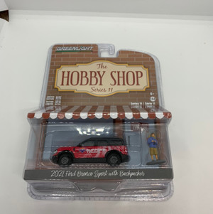 Greenlight The Hobby Shop 2021 Ford Bronco Sport With Backpacker 