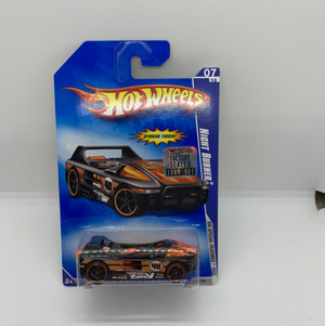 2009 Hot wheels Night Burner With Factory Set Sticker 