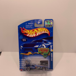 2002 Hot wheels Super Modified With Factory Set Sticker 