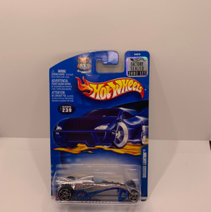 2002 Hot wheels Greased Lightnin With Factory Set Sticker 