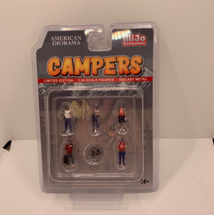 American Diorama Mijo Exclusives Campers Diecast Metal Limited Edition 