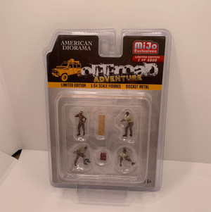 American Diorama MIJO Exclusives Offroad Adventure Diecast Figures Limited Edition  