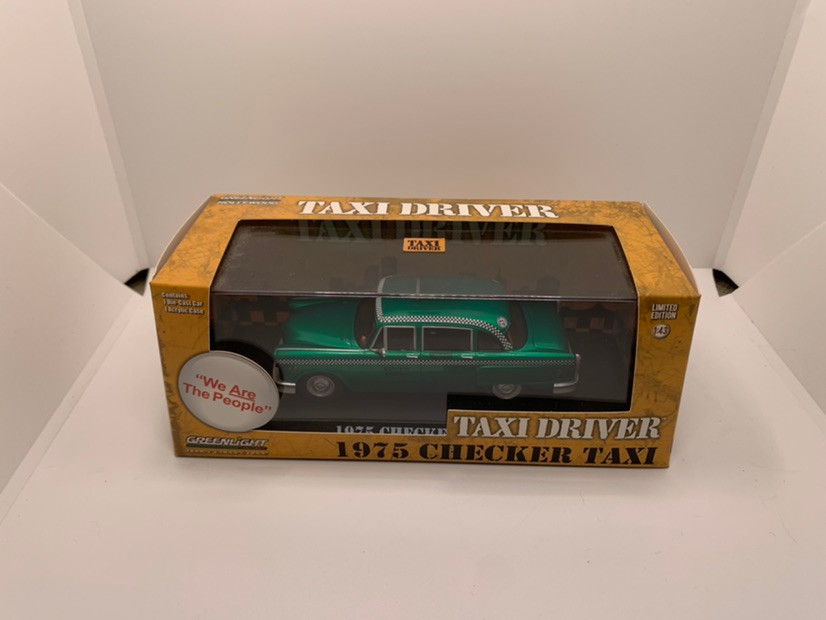 Greenlight 1/43 Scale Green Machine Hollywood Taxi Driver 1975 Checker