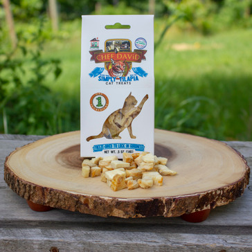 Chef David - Simply Tilapia 0.5oz  - Cat Treats Chef David - Simply Tilapia 0.5oz  - Cat Treats