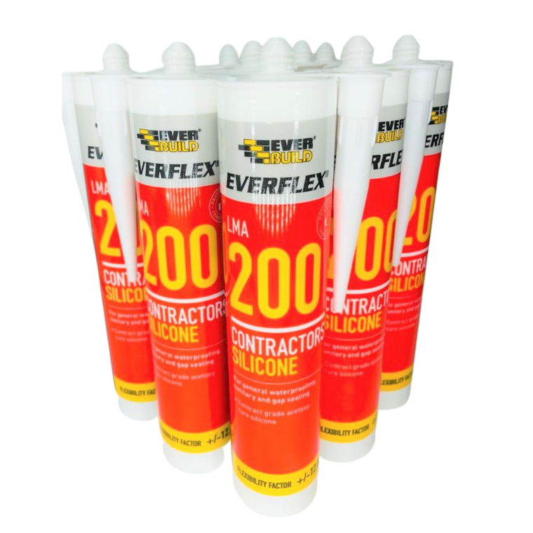 Everflex LMA 200 Silicone - White - Box of 12