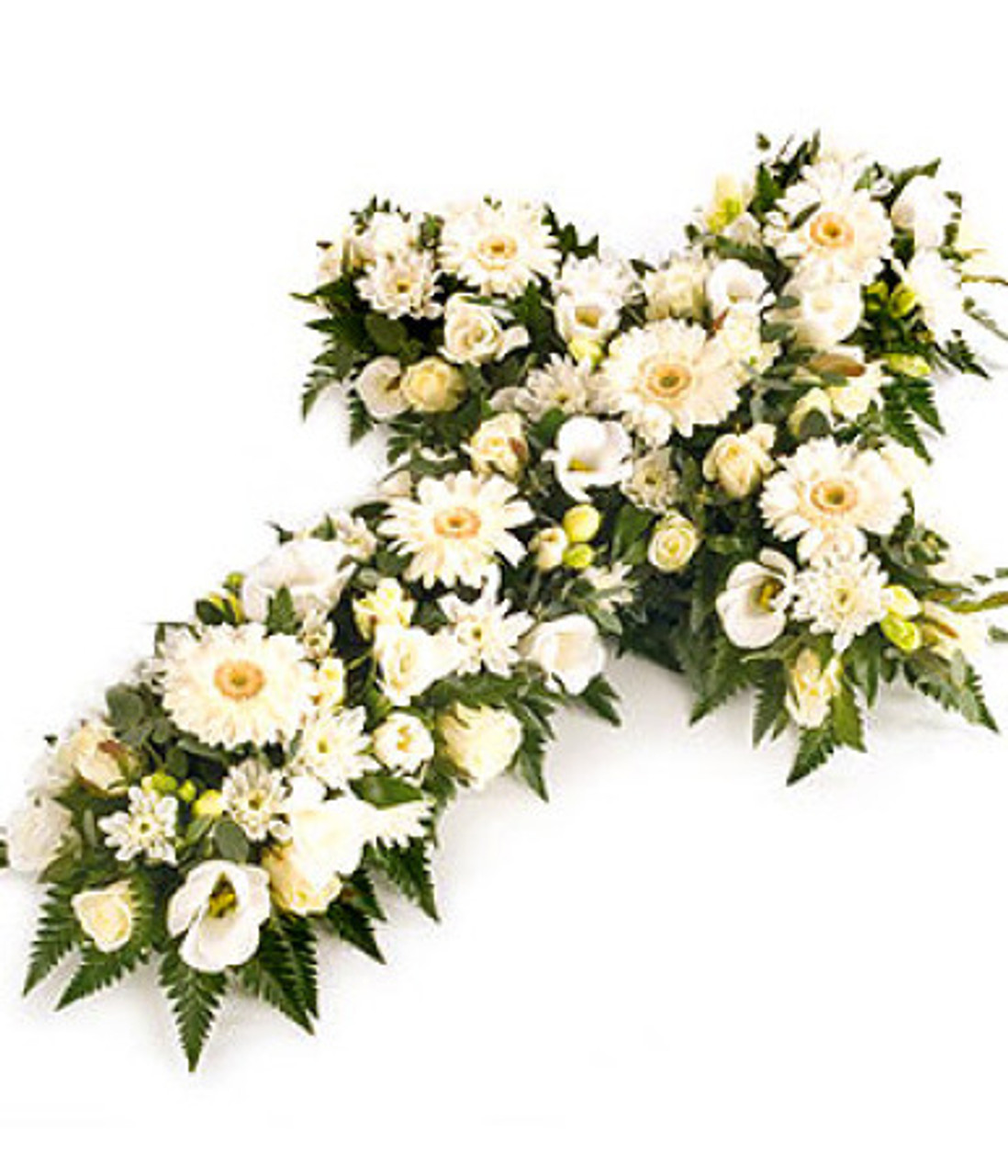 Sympathy Funeral Coffin Top Cross