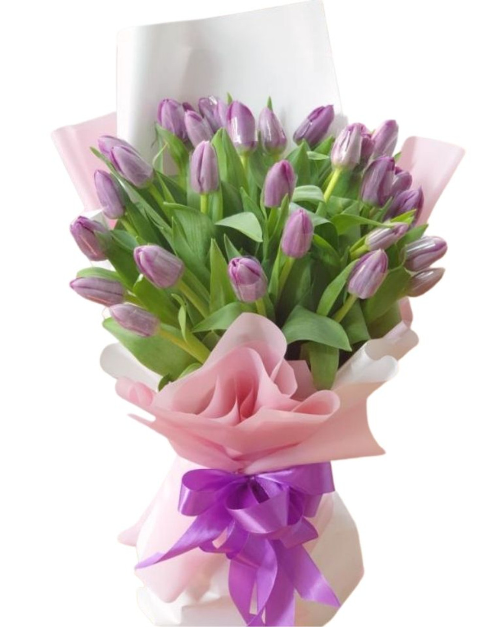 20 Violet Tulips - Send Holland Tulips Manila Philippines Florist