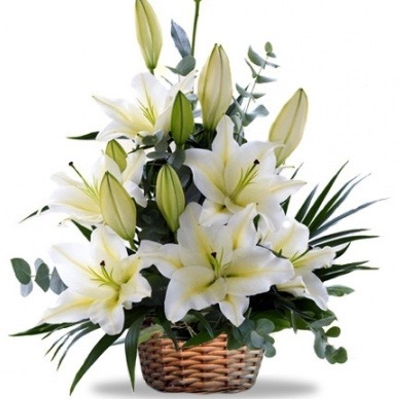 Casablanca Lilies Basket Delivery Manila Philippines Florist 4956