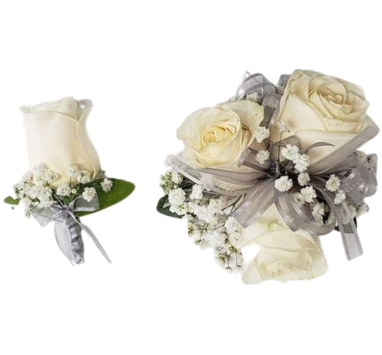 Corsage, Boutonniere & Bridal Bouquet Package