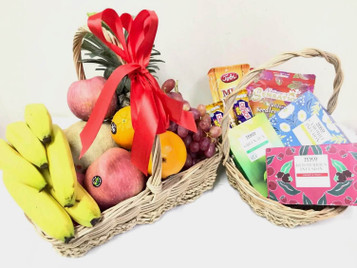 Fruit & Tea Duo Gift Baskets Fruit & Tea Duo Gift Baskets